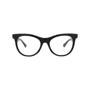 Bottega Veneta Round-Frame Acetate Optical Frames Black Womens